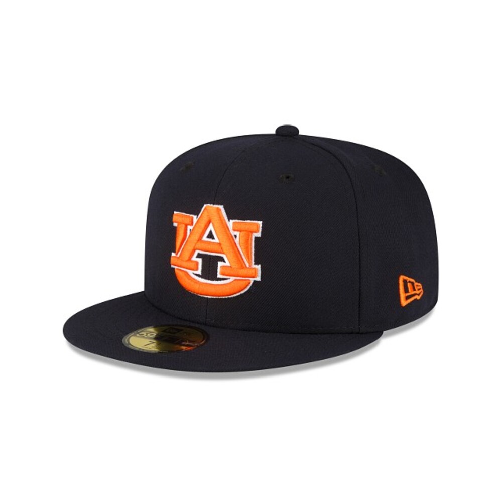 New Era Auburn Tigers 59FIFTY Fitted Hat - Size 7 1/8